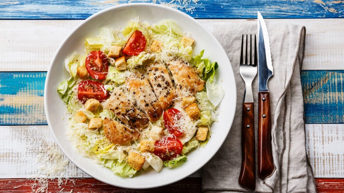 Weight Loss Meals Healthy Chicken Caesar Salad