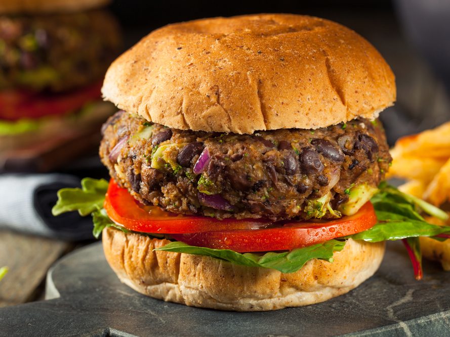 Mushroom And Beef Burgers With Curried Yogurt Sauce 