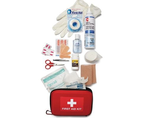 things to keep in a first aid kit