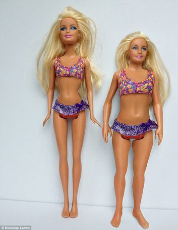 barbie blown up to human size