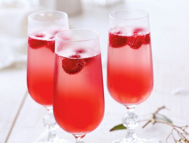 Sparkling Spring Cocktail