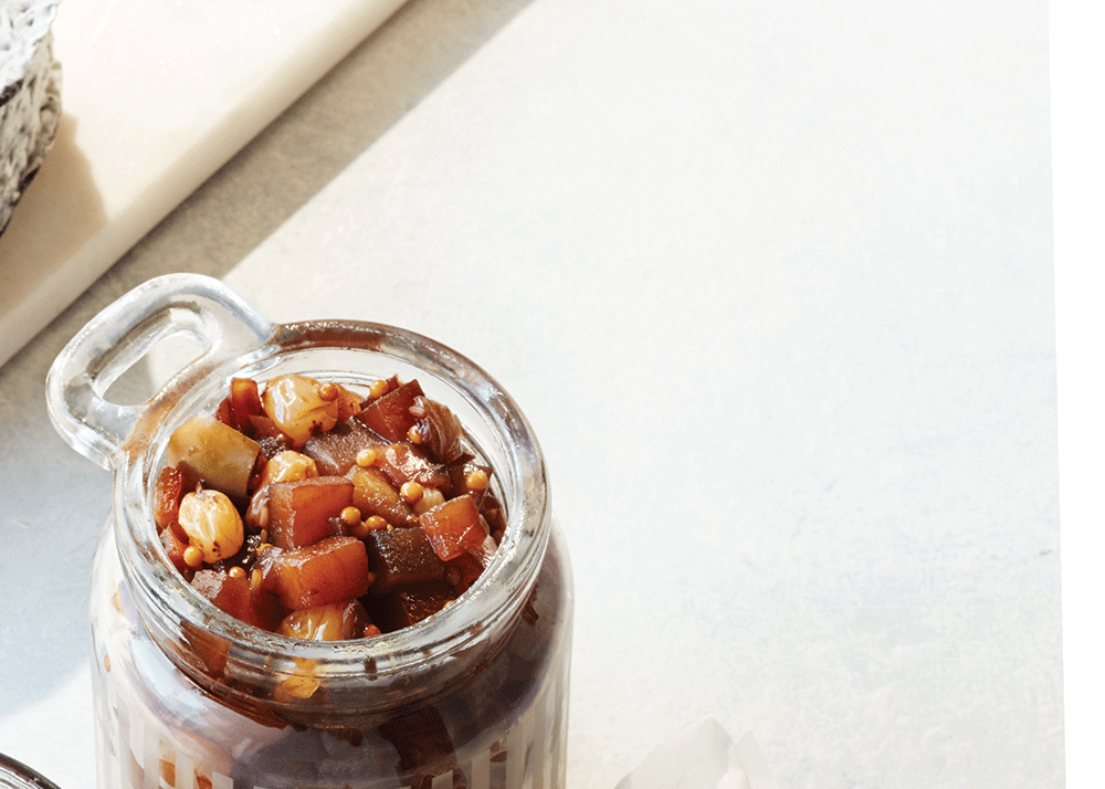 fig recipes | grape Marsala fig compote