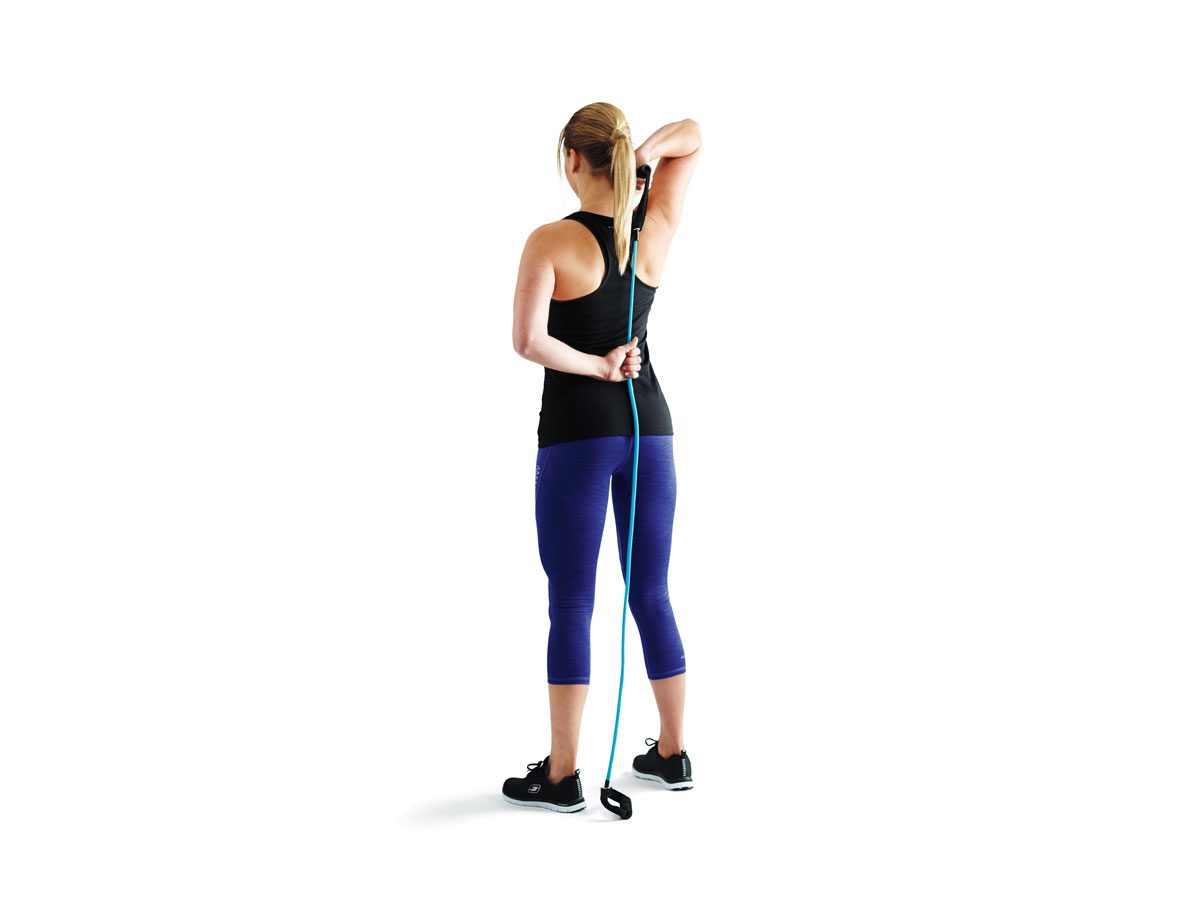 This 10 Minute Resistance Band Workout Will Tone Up Your Body