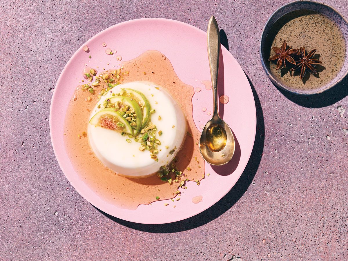 fig recipes | Panna Cotta