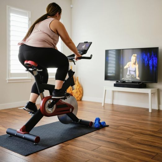 exercise bike buttock workout