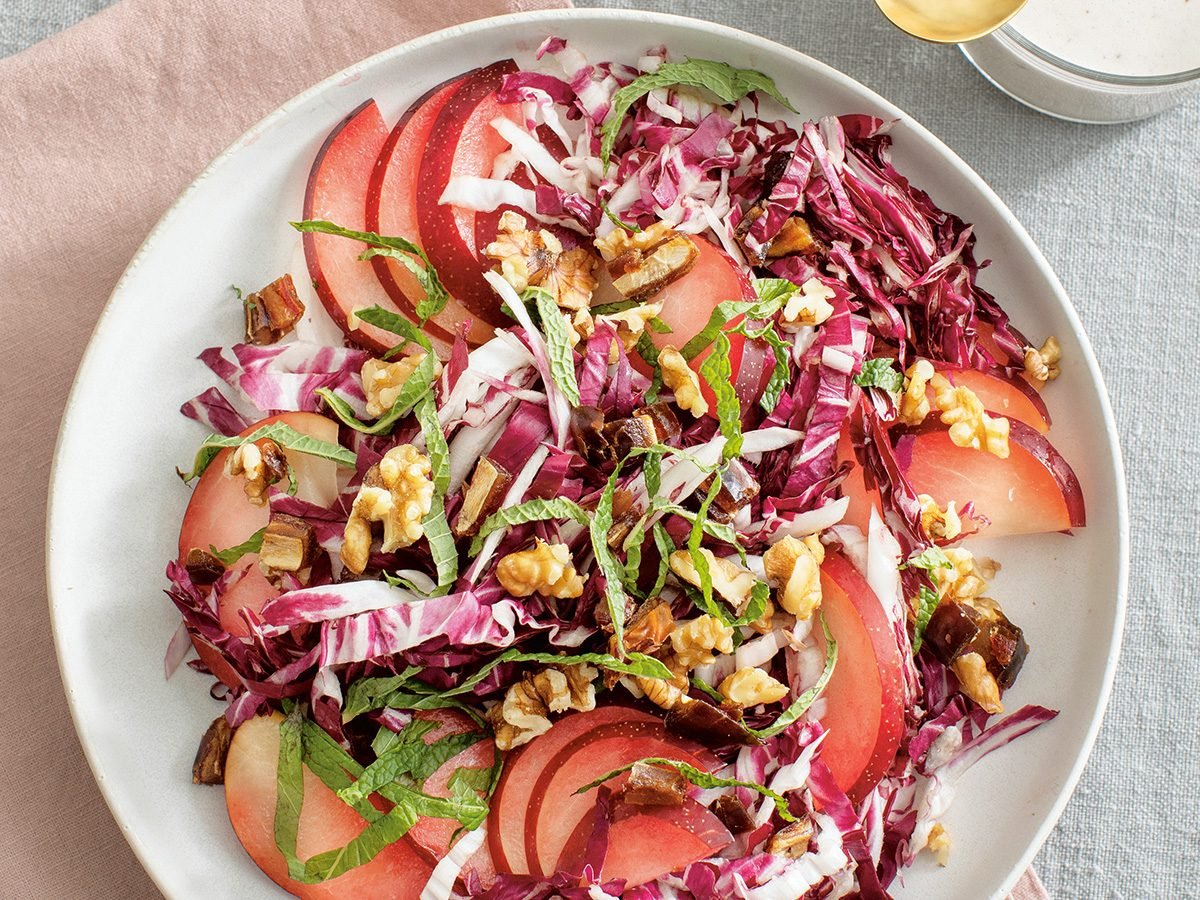 Recipe Excerpt: Plum and Radicchio Salad | Best Health