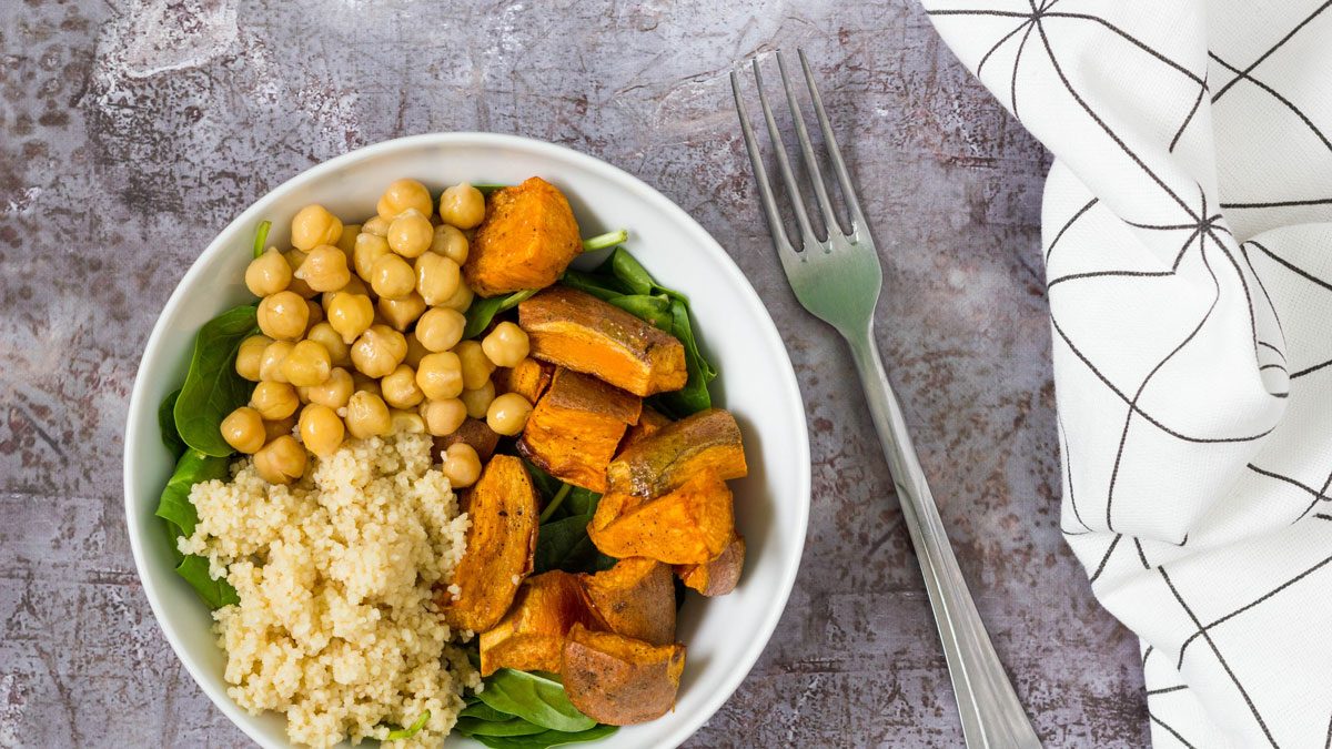 One-Pot Sweet-Potato Couscous