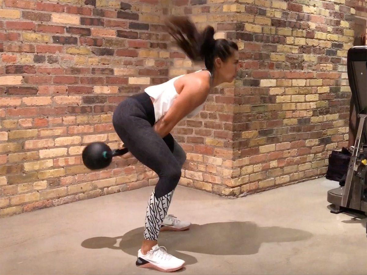 Kettlebell Workout That Burns Major Fat Not Muscle 