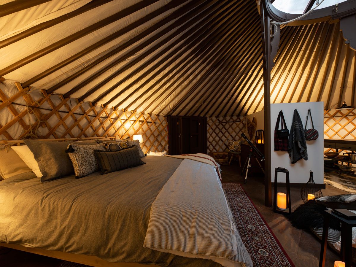 This Winter Yurt is the Ultimate Canadian Airbnb | Best Health Magazine